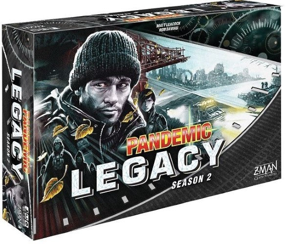 Pandemic Legacy Season 2 Black Edition Board